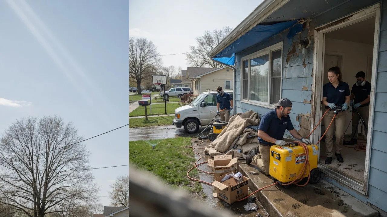 Basement Flood Cleanup in Midwest, WY near me